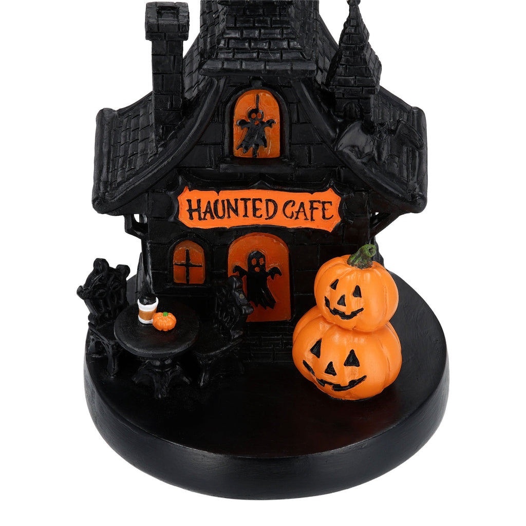 Light-Up Resin Haunted House Decoration, Multicolor, 7", Halloween by Way To Celebrate