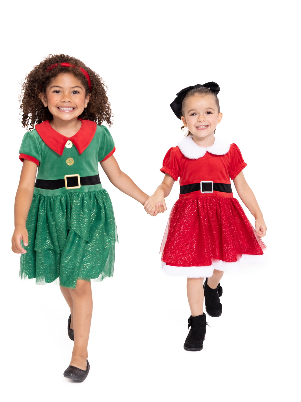 Toddler Girl Elf Velour Cosplay Dress, Sizes 12M-5T