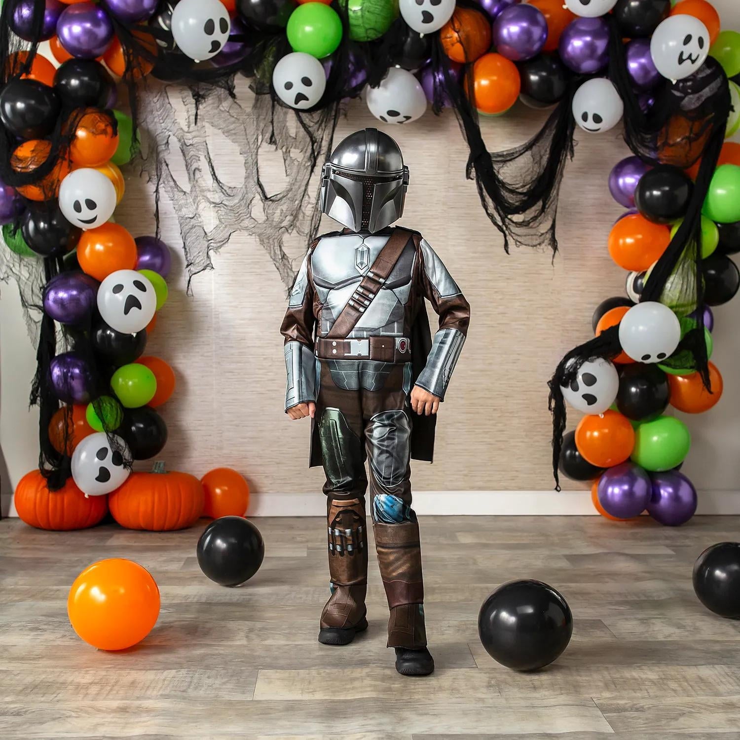 Boys' Star Wars The Mandalorian Qualux Costume by Jazwares - Size Medium