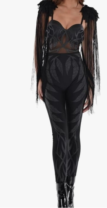 Amscan Dark Angel Deluxe Costume Women's Small (2-4)