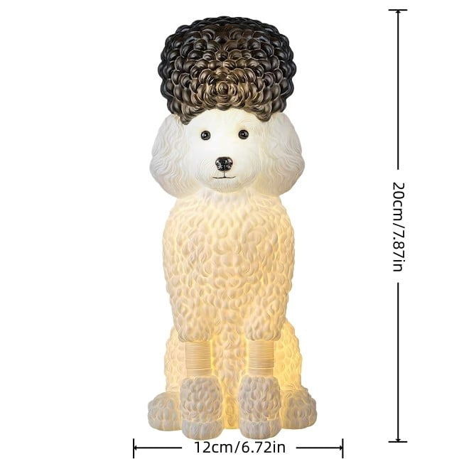 Clearance! Christmas Golden Retriever Statue with LED Lights, Cute Dog Holding Puppy Figurine, Christmas Decoration Indoor Outdoor, Gift for Kiddo Adults