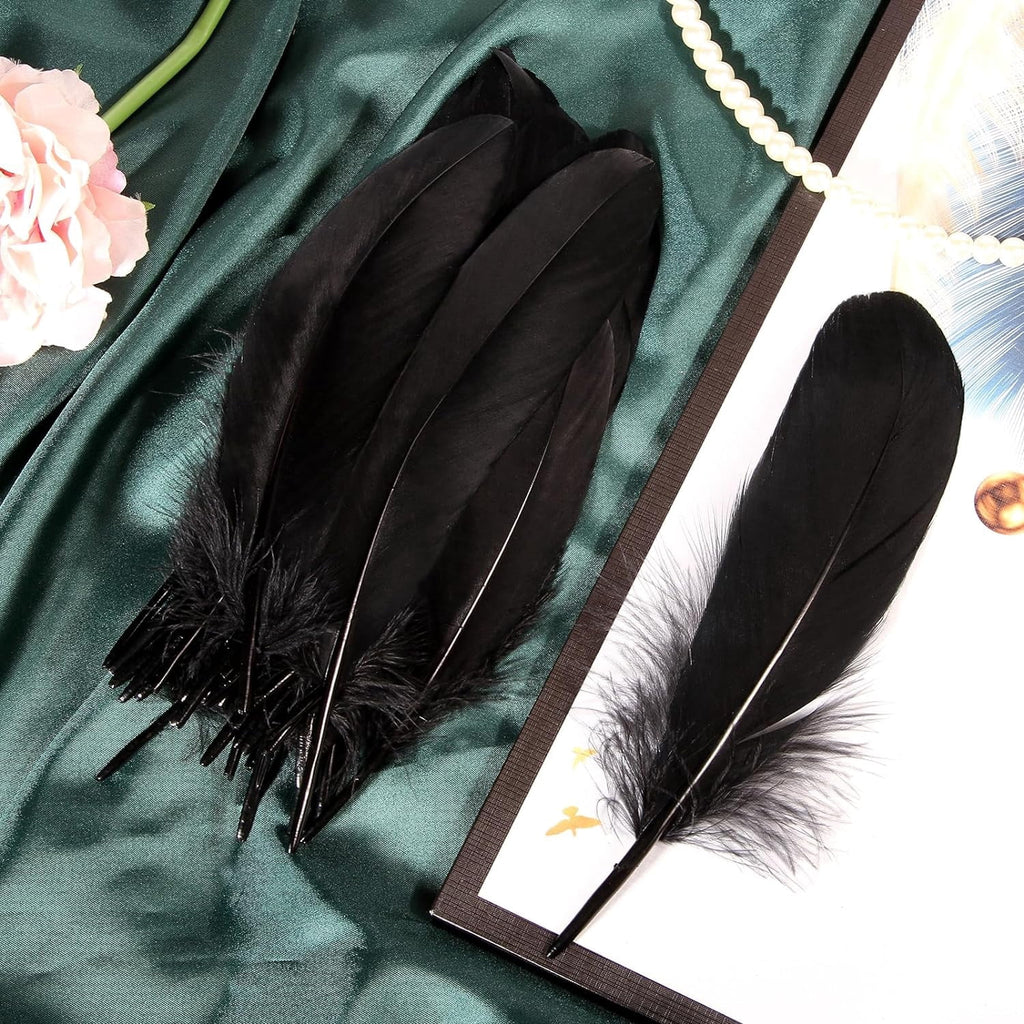 600PCS Red Feathers, 3-4.7 inch Feathers Bulk for DIY Crafts Wedding Halloween Costume Party Decorations Dream Catcher Supplies