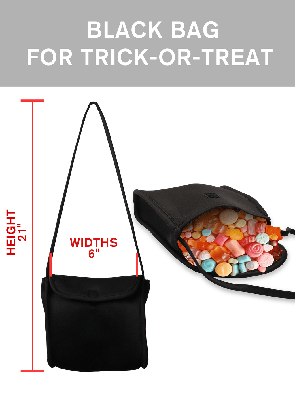 Girls Deluxe Witch Costume, 4 Pcs Dress Hat Cape Bag Velvet Black Suit for Kids Halloween Party Fancy Dress Up 4-6Y