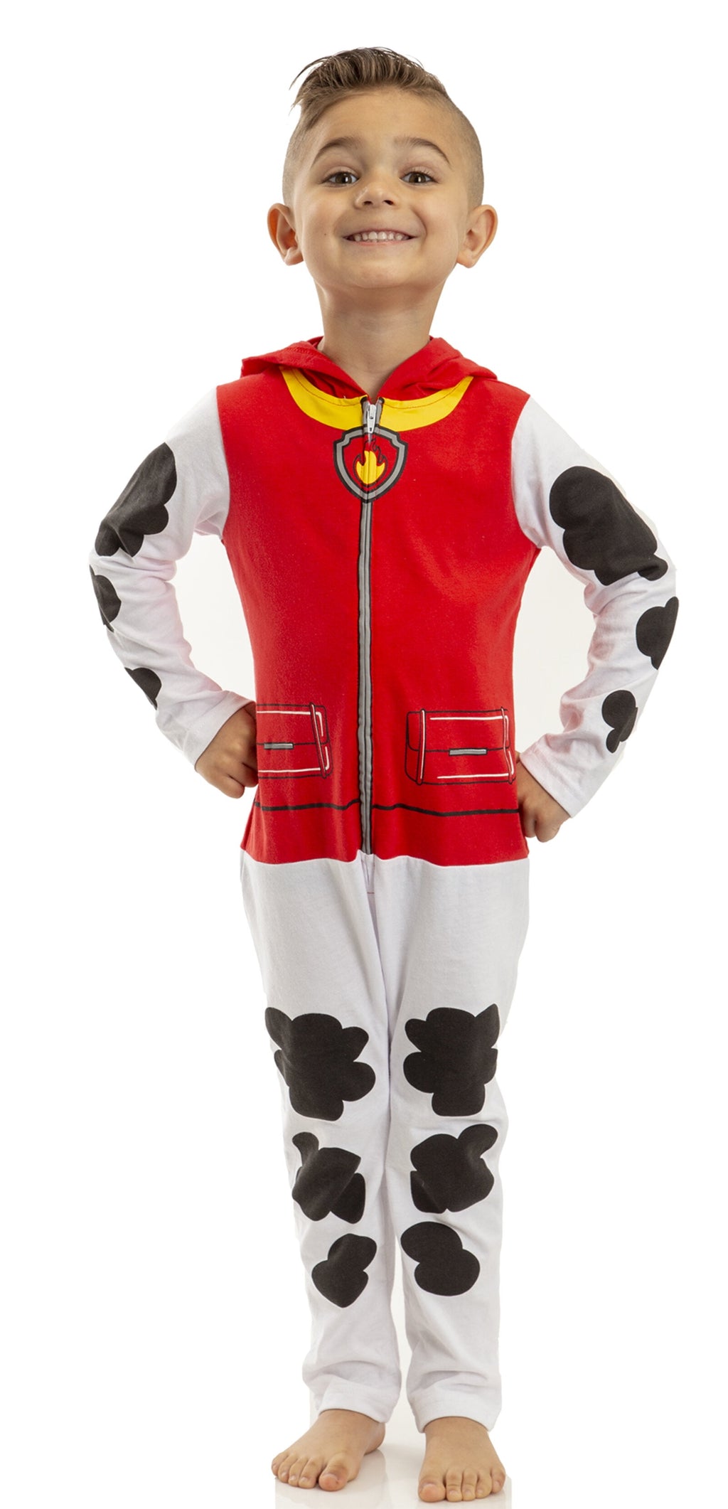 Nickelodeon Paw Patrol Marshall Zip Up Cosplay Coverall Infant to Little Kid