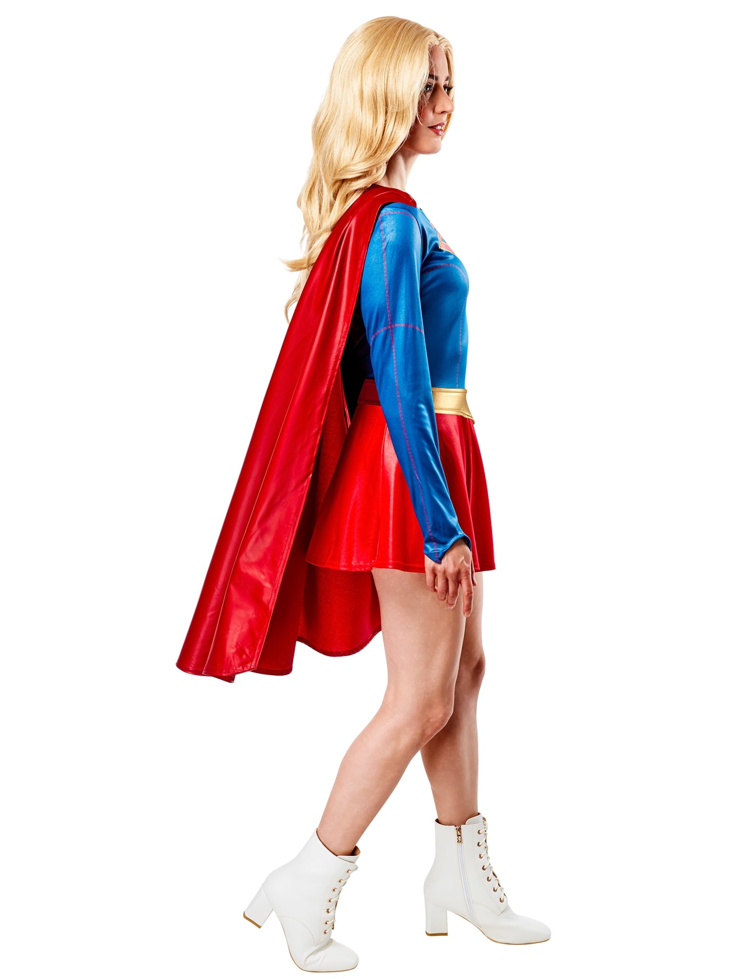 DC Comics Supergirl TV Series Deluxe Costume for Adults by Rubies, Women's Large