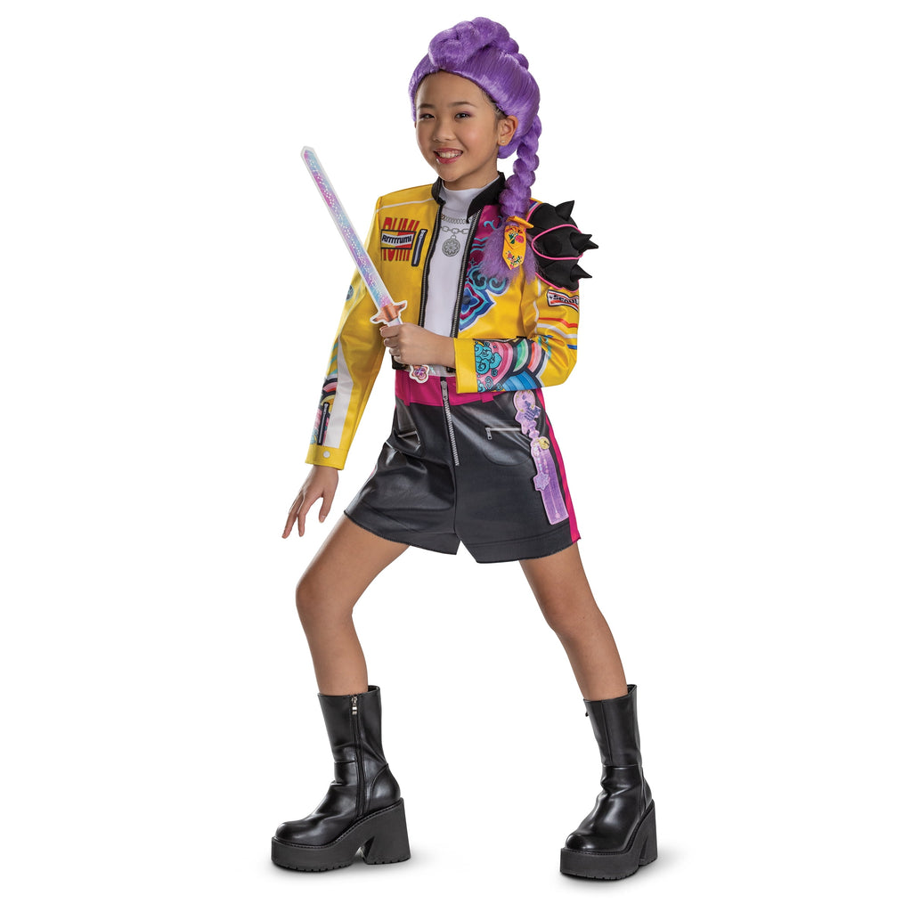 Netflix K-Pop Demon Hunters Rumi Halloween Costume for Children, Girls Size S (6/6X), by Disguise