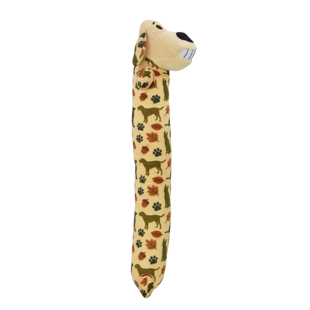 Multipet Fall Pattern 12” Smiling Dog 2pc Dog Toy Value Pack