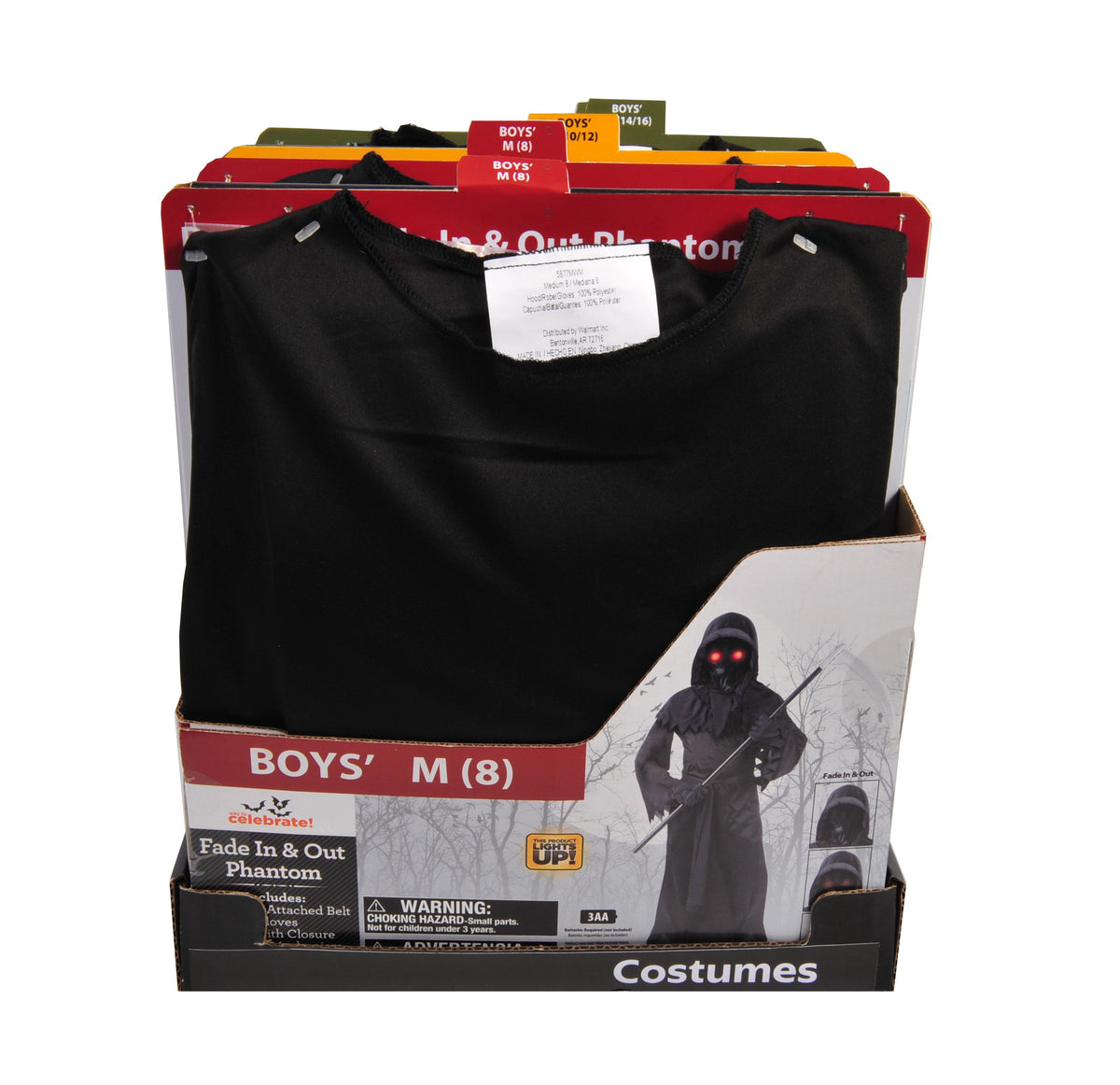 Unknown Phantom Halloween Costume for Children, Boys Size XL (14-16), by Way to Celebrate