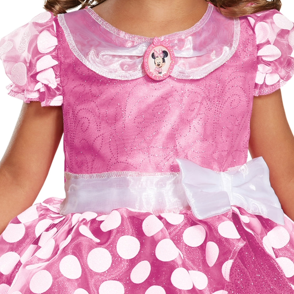 Disney Minnie Mouse Halloween Costume for Children, Infants Size 12-18M, by Disguise