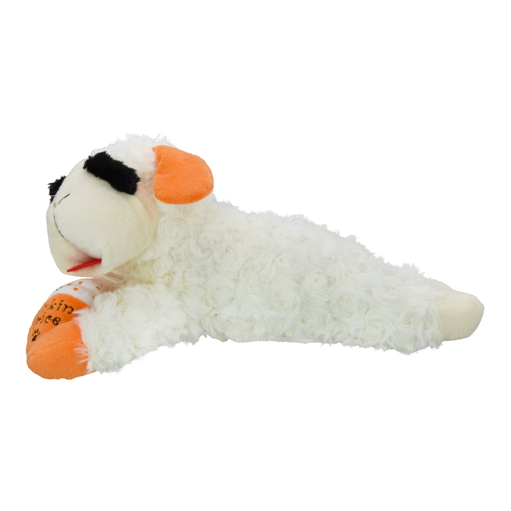 Multipet Lamb Chop Pupkin Spice Latte Dog Toy
