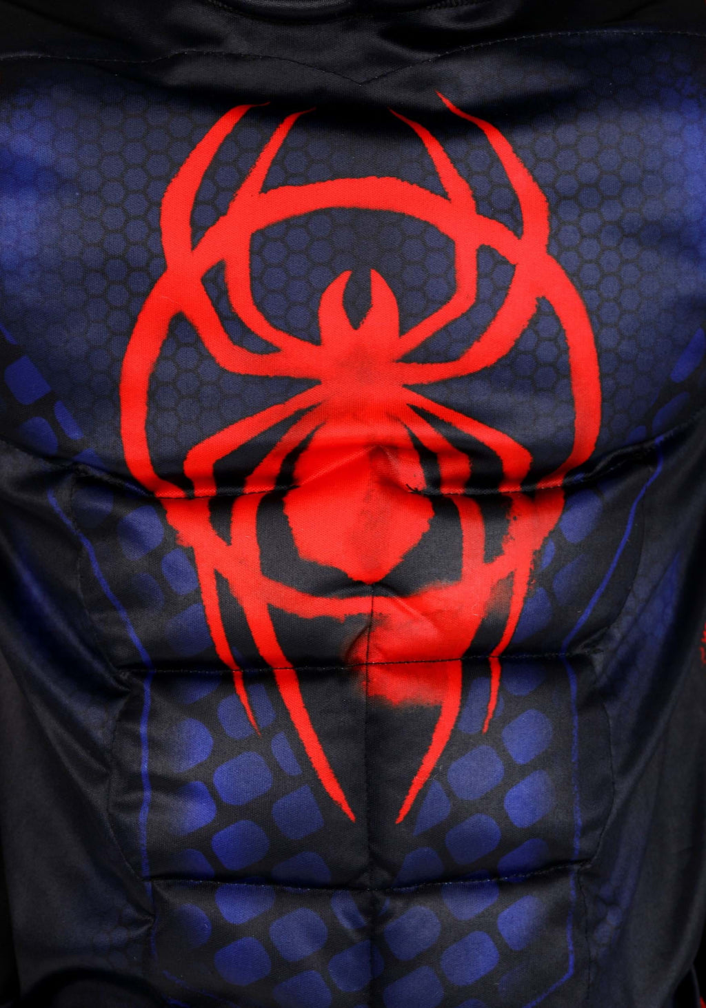 Boys' Marvel Miles Morales Spider-Man Qualux Costume by Jazwares - Size Small
