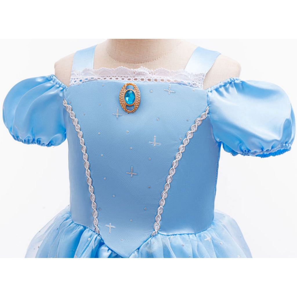LOEL Girls Princess Dress Fairy Pink Dress Christmas Birthday Dress Up