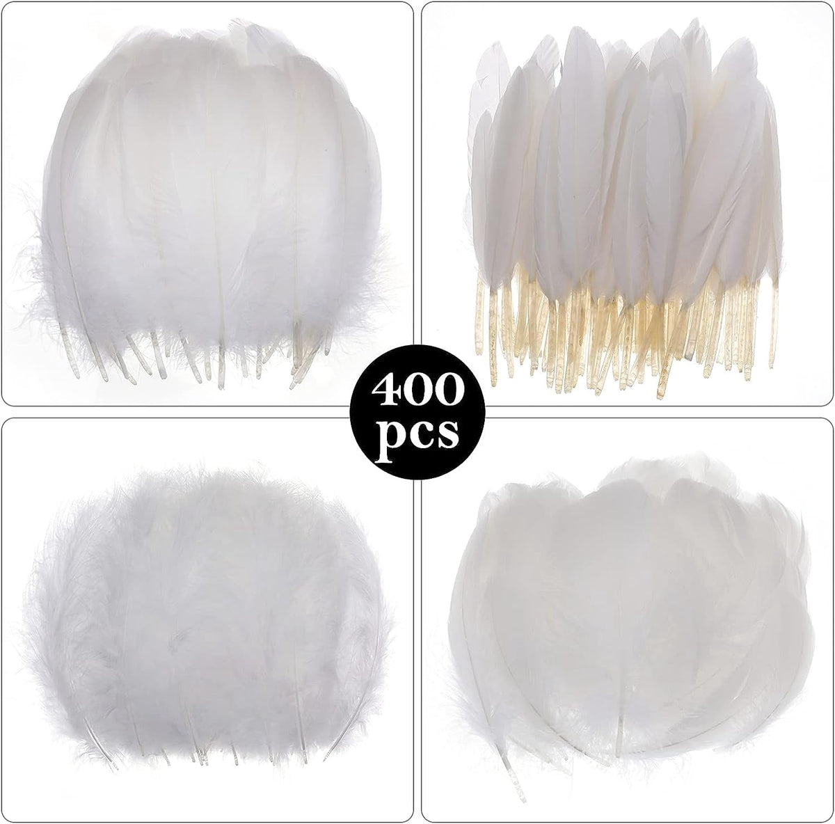 600PCS Red Feathers, 3-4.7 inch Feathers Bulk for DIY Crafts Wedding Halloween Costume Party Decorations Dream Catcher Supplies