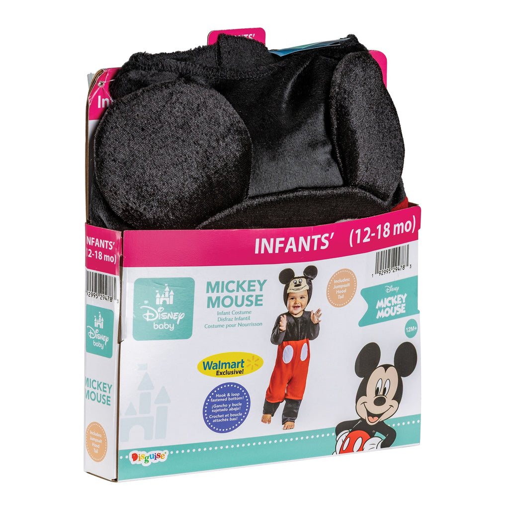 Disney Mickey Mouse Halloween Costume for Children, Toddlers Size 3T-4T, by Disguise
