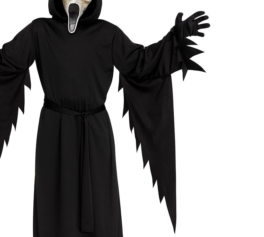 Aged Ghostface 2pc, Halloween Costume for Children, Boys Size L (10/12), by Fun World