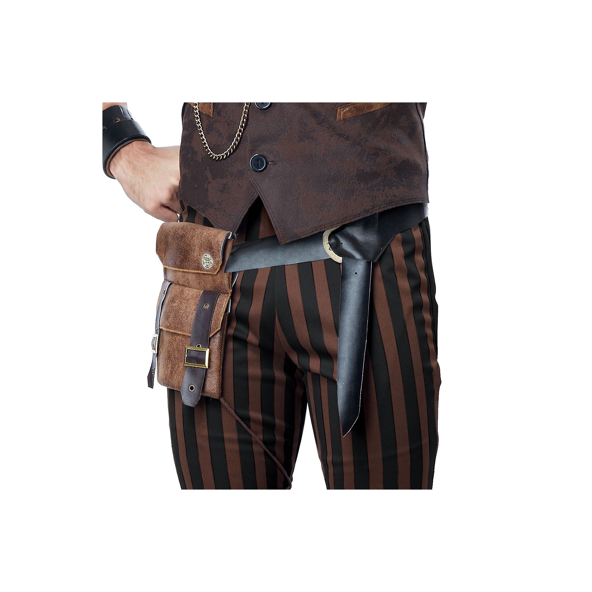 California Costume Collections Steampunk Adventurer Men's Fancy-Dress Costume for Adult, S