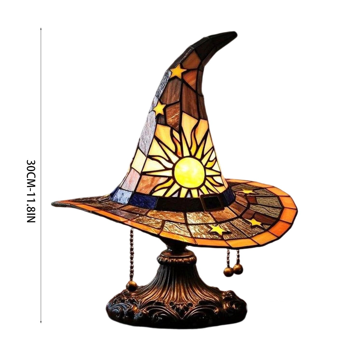 Lighted Vintage Patchwork Ghost, Rustic Farmhouse Halloween LED Light Up Ghost with Pumpkin Lantern, Spooky Cute Fall Decor for Mantel, Shelf, Tiered Tray, Entryway Porch Tabletop