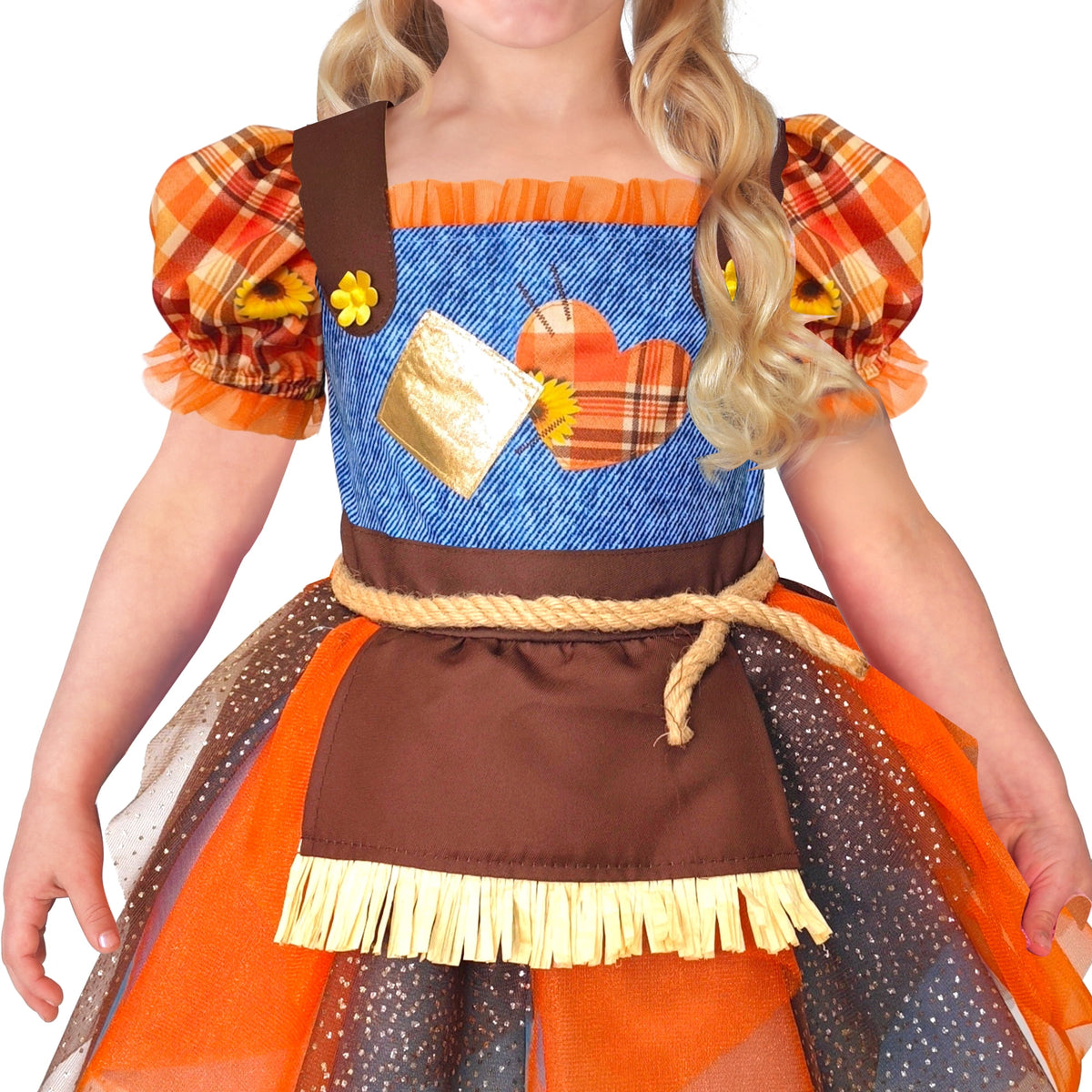 Scarecrow Sweetie Halloween Costume for Toddler, Size 3T-4T, by Way to Celebrate