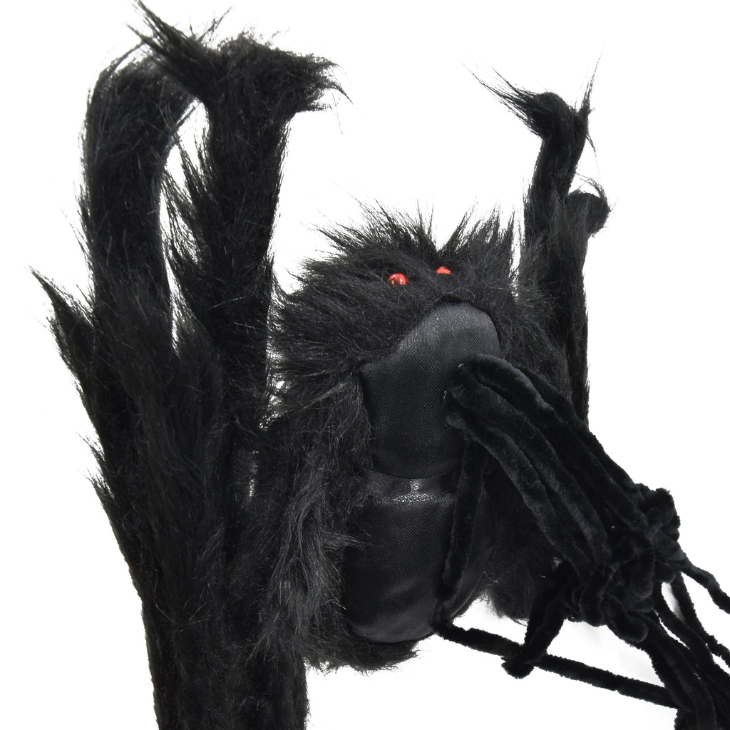 Giant Spider Web with Spider Decoration, Black, 8', Halloween by Way To Celebrate