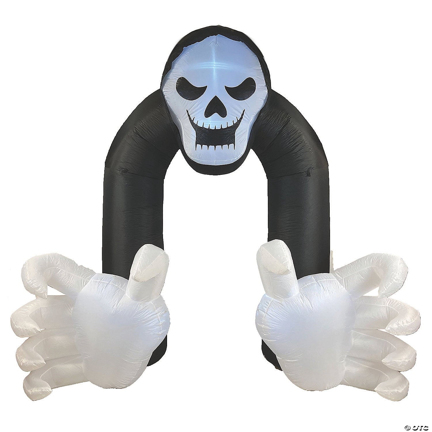 A Holiday Company Inflatable Reaper Archway LED Lighted Yard Halloween Decoration - 13 ft