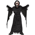 Bleeding Ghost Face 5pc, Halloween Costume for Children, Boys Size M (8), by Fun World