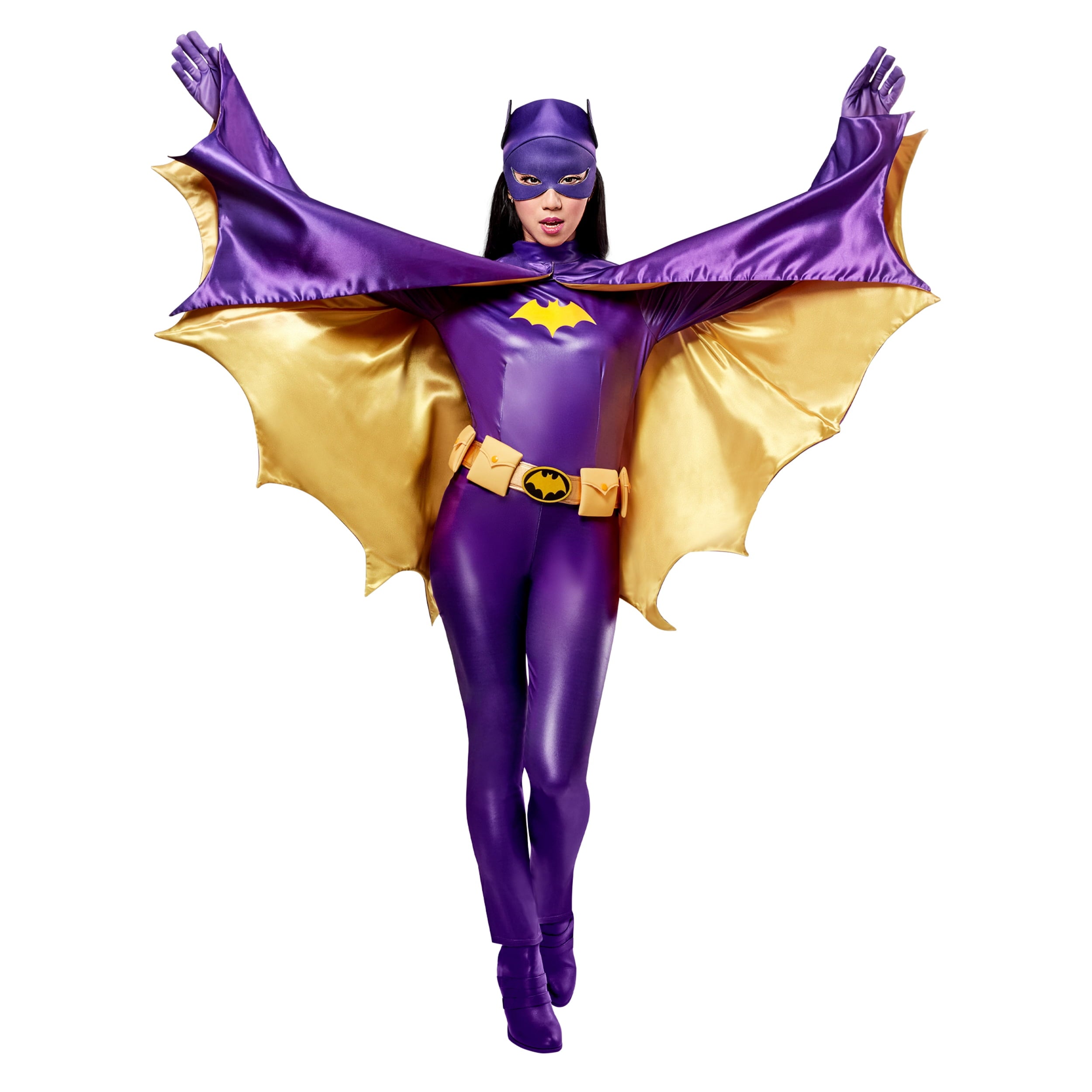 Batman 1966 Batgirl Grand Heritage Costume for Adults by Rubies, Women's Medium