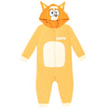 Bluey Little Kids' Boy or Girl Cosplay Hooded Coverall Bingo Orange
