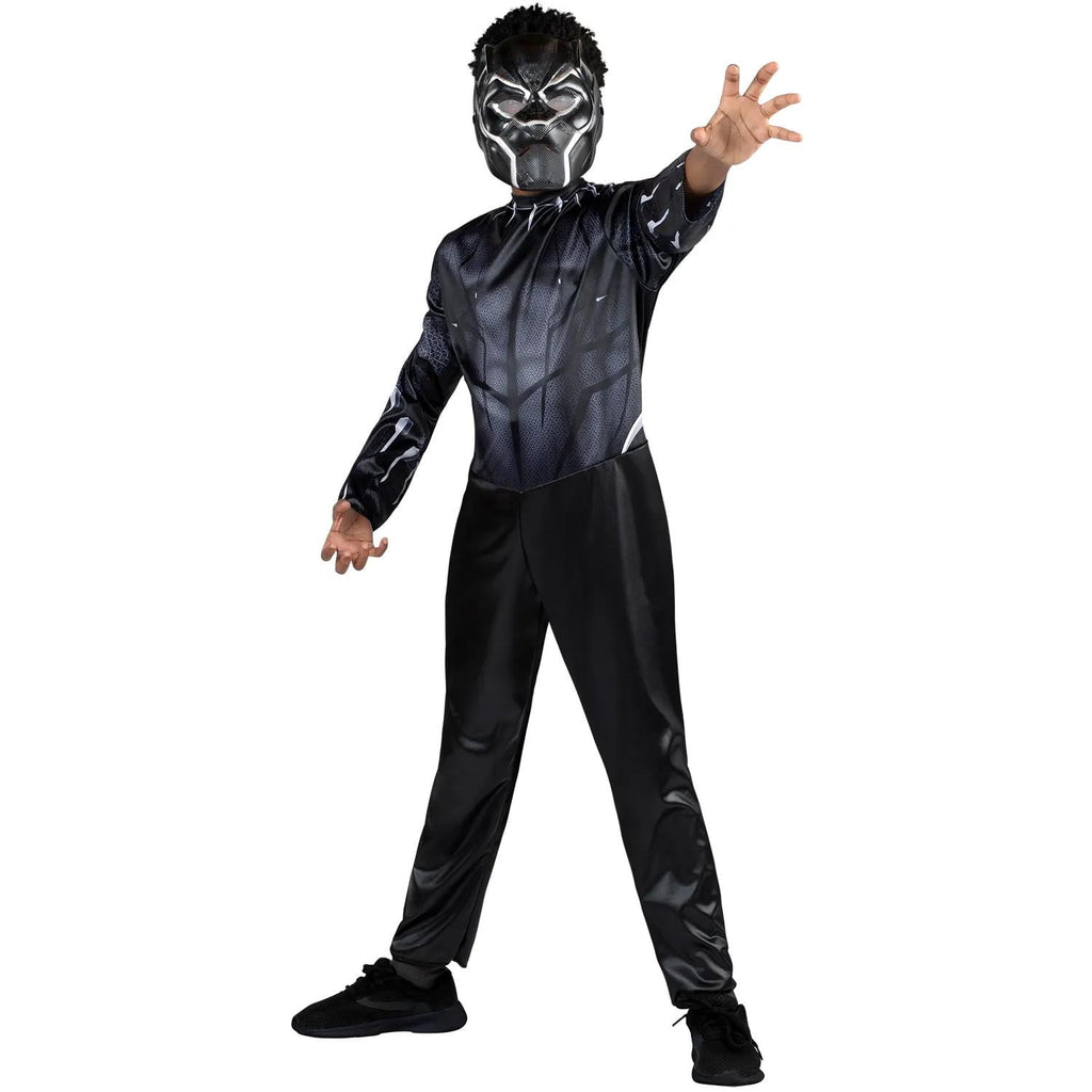 Boys' Marvel Avengers Black Panther Costume by Jazwares - Size Large