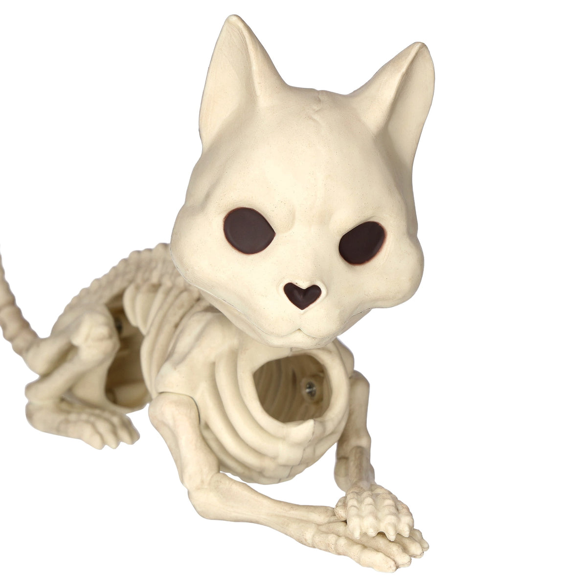 Faux Skeleton Cat Decoration, 5", Halloween by Way To Celebrate