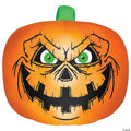 Costumes for All Occasions 90 in. Airblown Inflatable Flat Jack O Lantern Halloween Yard Decoration