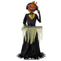 Way To Celebrate Animated DJ Jack with Turntable Halloween Outdoor Decor, 72 in
