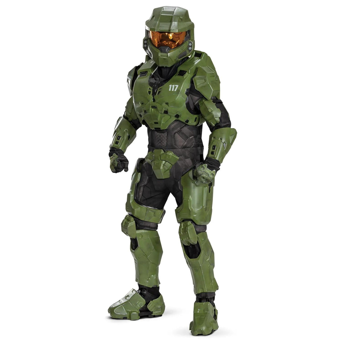 Disguise Boys' HALO Infinite Master Chief Prestige Costume - Size 7-8 - Green