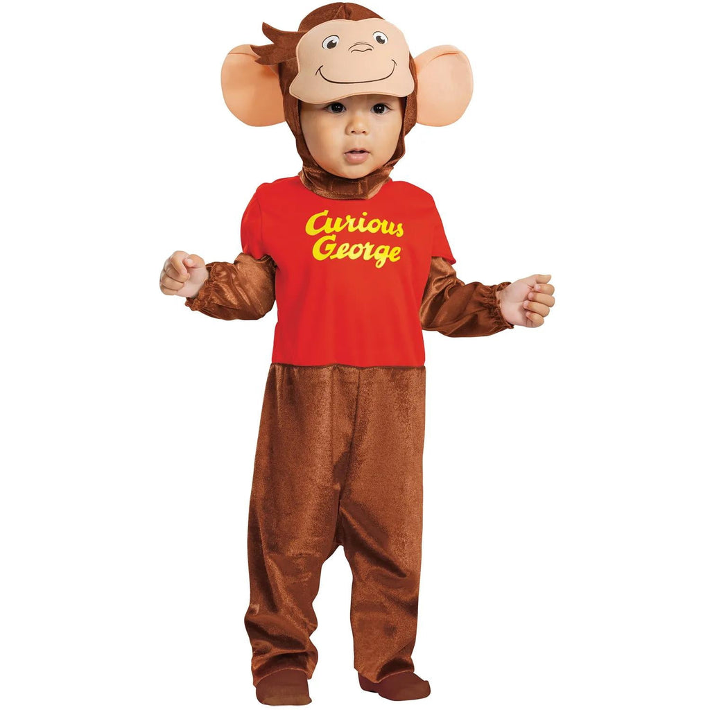 Disguise Toddler Boys' Curious George Jumpsuit Costume - 2T