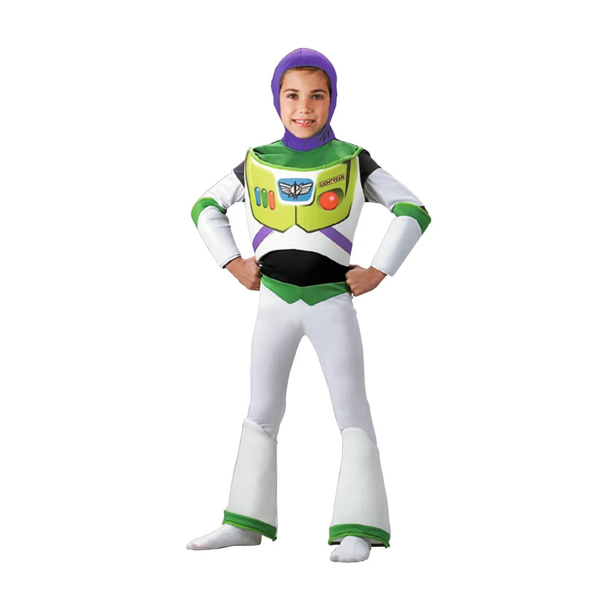 Disguise Boys' Toy Story Buzz Lightyear Deluxe Costume - Size 7-8