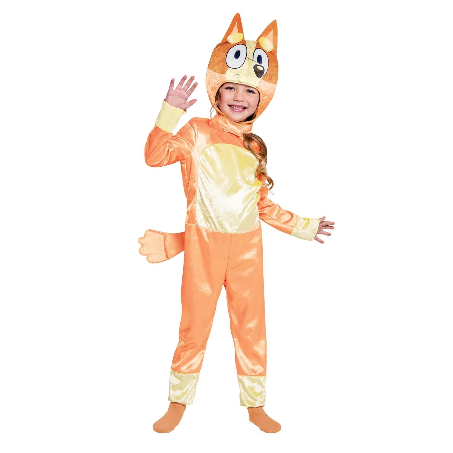 Disguise Toddler Girls' Bluey Classic Bingo Costume - Size 3T-4T