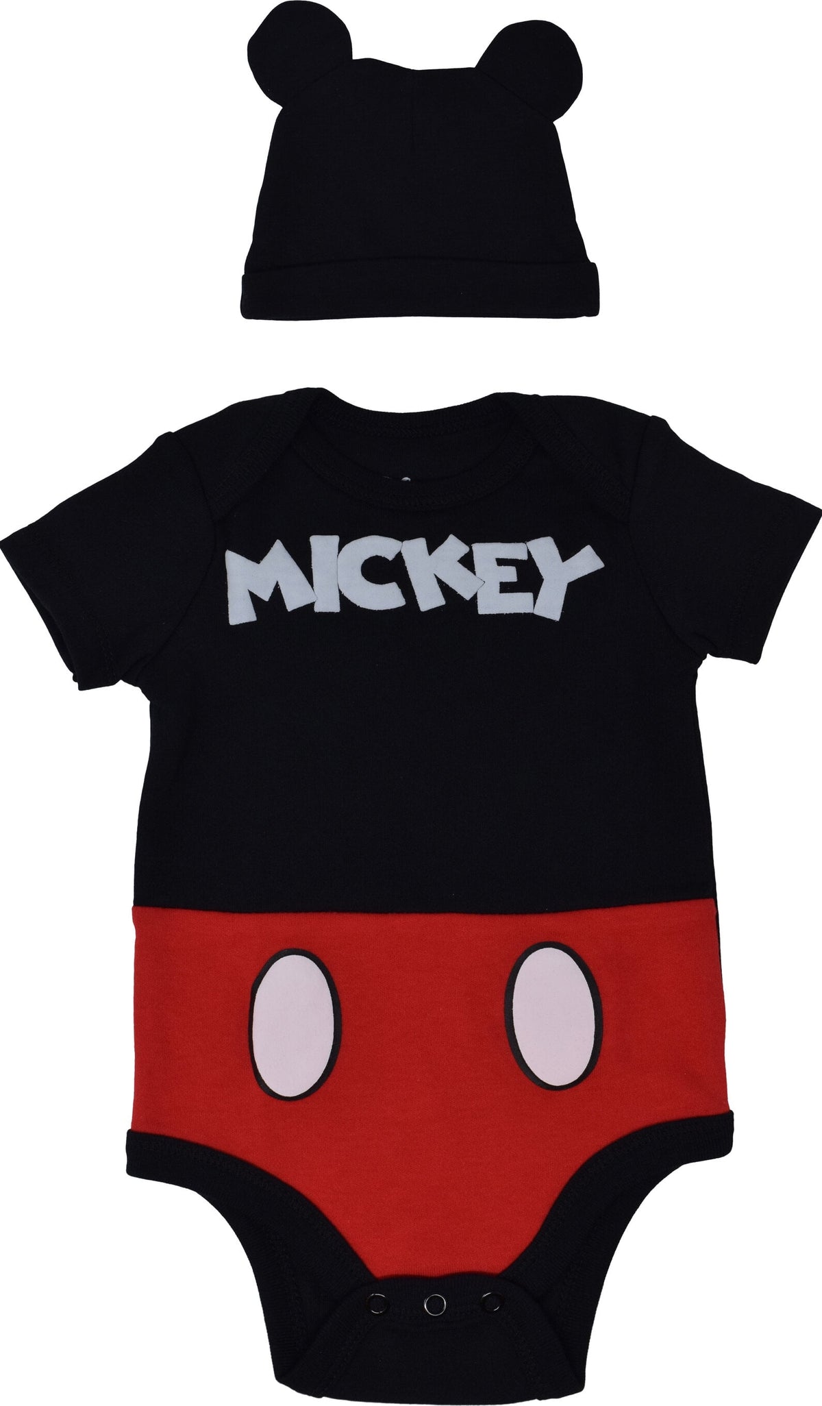 Disney Winnie the Pooh Baby Boy or Girl 2-Piece Cosplay Bodysuit and Hat Set Light Blue Eeyore