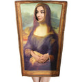 Ebaokuup Halloween Famous Paintings Costume- Cosplay Funny Mural Costume Adult Men Women- Creative Halloween Dress Up Outfits with Hollowed Out Head & Hands for Halloween Party Stage Performance