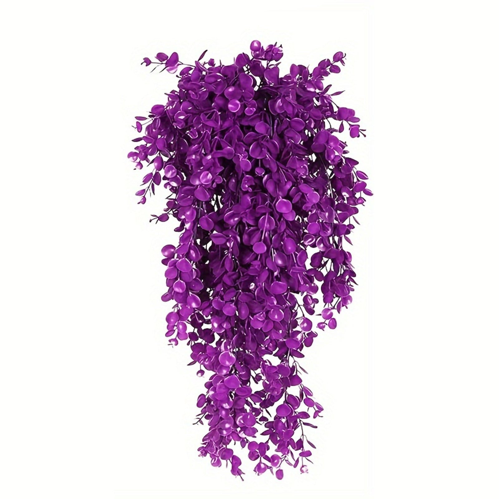 2-Pack Fake Hanging Plants, Faux Hanging Plant Artificial Greenery for Living Room Bedroom Boho Wall Shelf Indoor Outdoor Decor Artificial Hanging Plants