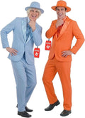 Fun Shack Mens Lloyd Comedy Costume Adult 90s Movie TV Orange Suit Film Halloween Orange M