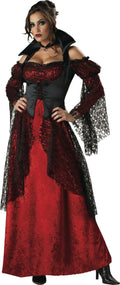 Fun World Costumes Vampiress Women's Halloween Fancy-Dress Costume for Adult, S (4-6)
