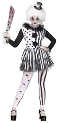 Fun World Women's Killer Clown Costume Large Black