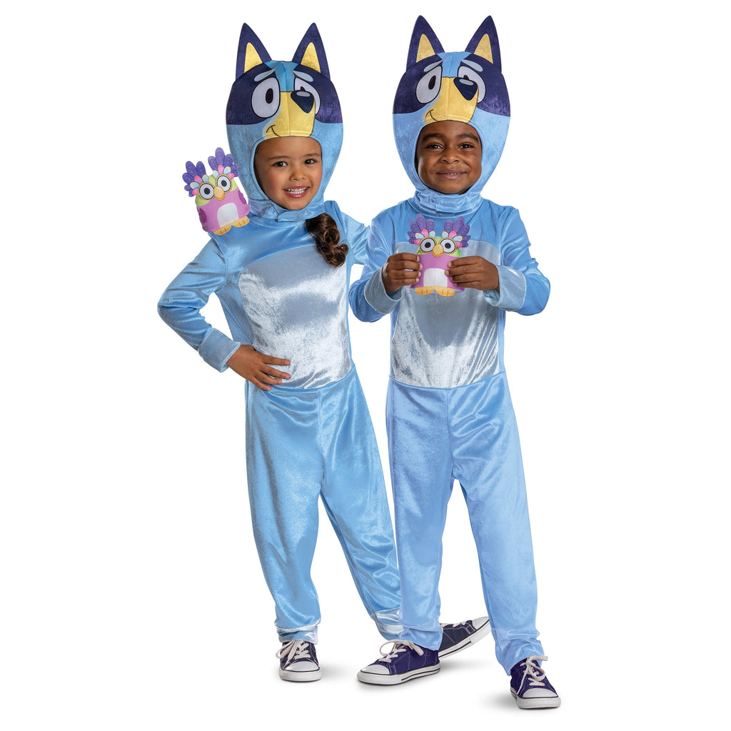 Bluey 'Bluey' Halloween Costume for Children, Girls Size S (6/6X), by Disguise