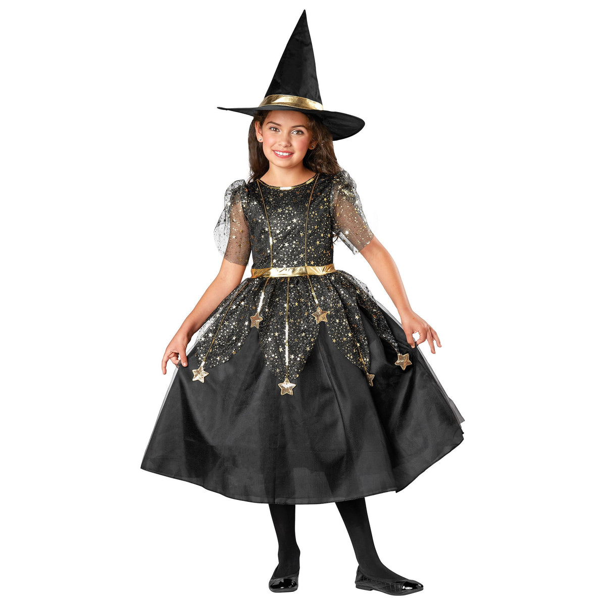 Twilight Witch Halloween Costume for Children, Girls' Size M (7/8), by Way to Celebrate