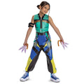 Netflix K-Pop Demon Hunters Zoey Halloween Costume for Children, Girls Size S (6/6X), by Disguise