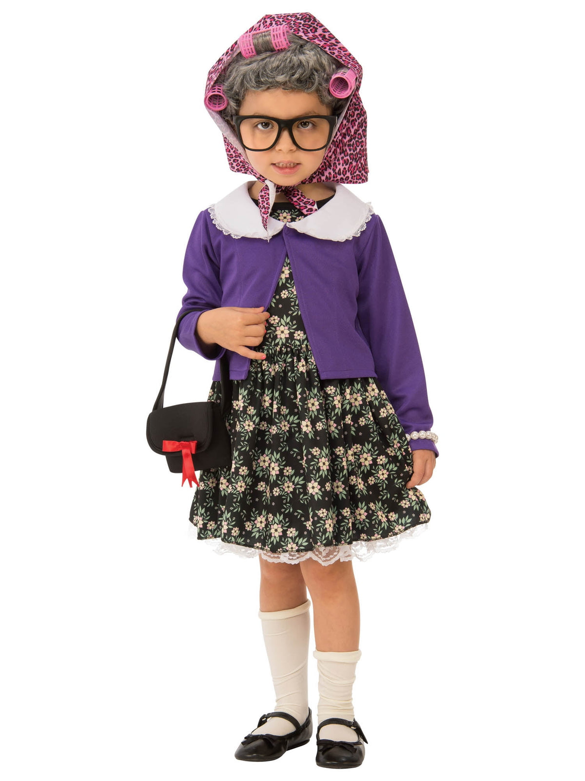 Girls Little Old Lady Costume
