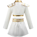 Girls Stage Performance Outfit with Top and Skirt Halloween Cosplay Costume