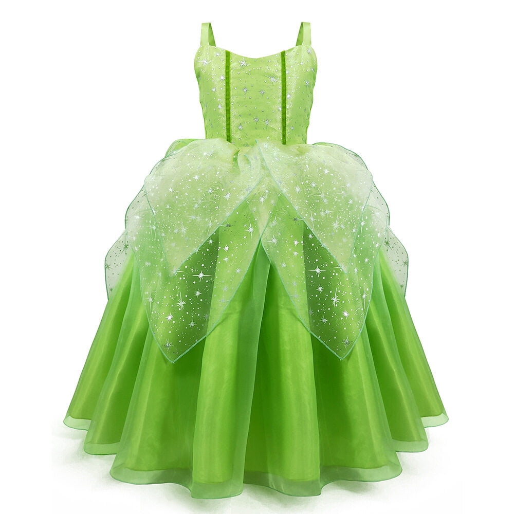 HAWEE Flowers Fairy Costume for Girls Toddler Halloween Birthday Party Fairy Elf Dress up with Wings