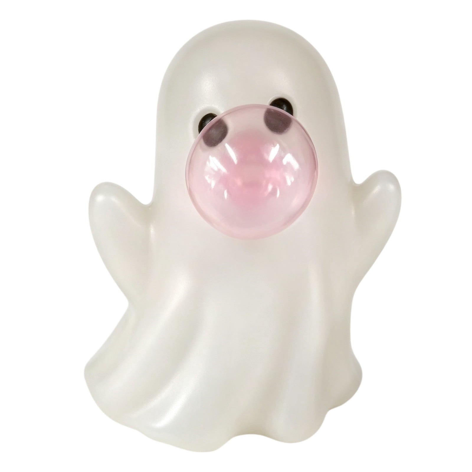 Halloween Blow Mold Ghost with Bubble Decor, Cute Blowing Ghost Night Light, Halloween Ghost Lamp, Resin Table Ornament, Bedroom Nightstand Decoration, Holiday Gift