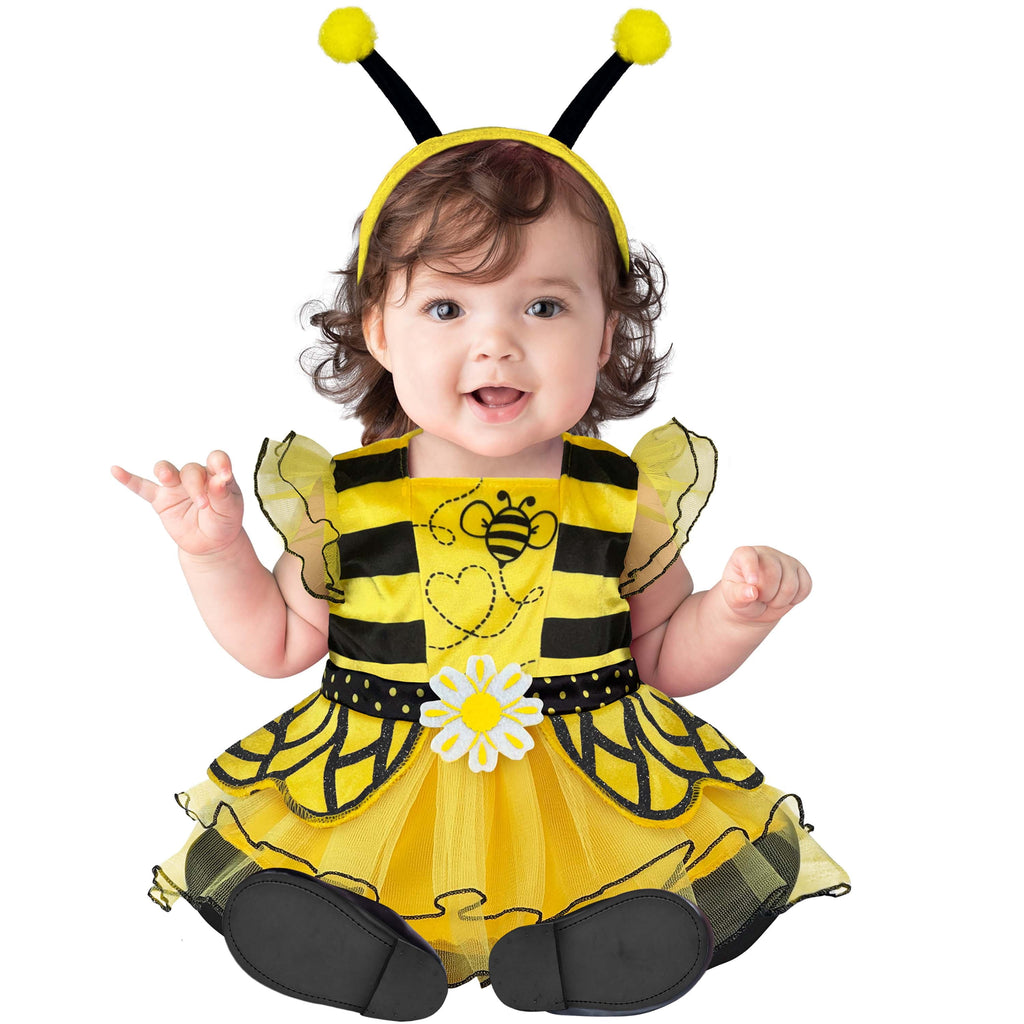 Baby Bee Halloween Costume for Infant, Size 6-12M, by Way to Celebrate