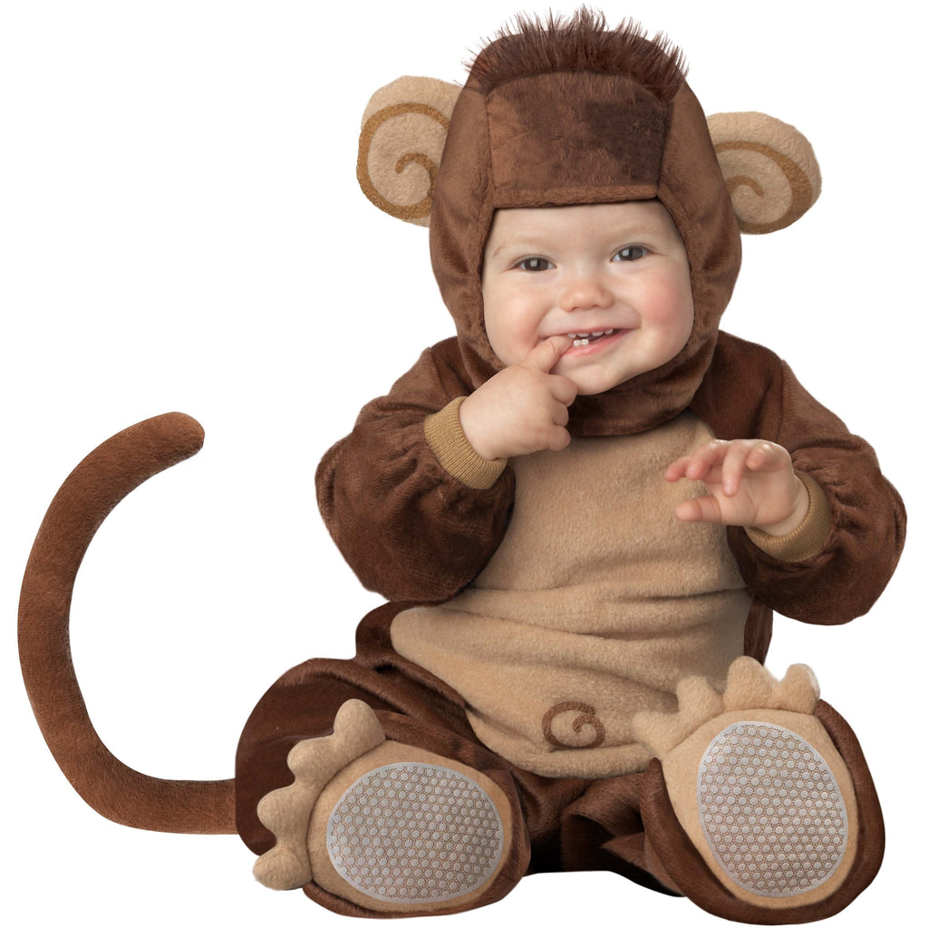 Lil Monkey Halloween Costume for Infant, Size 12-18M, by Way to Celebrate